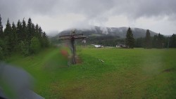 Horní část sjezdovky Skiareálu Ramzová