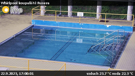 Koupaliště Rusava - Whirlpool koupaliště Rusava - 22.9.2023 v 17:00
