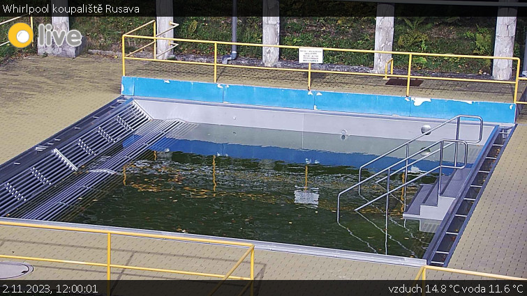 Koupaliště Rusava - Whirlpool koupaliště Rusava - 2.11.2023 v 12:00 Koupaliště Rusava - Whirlpool koupaliště Rusava - 2.11.2023 v 12:00