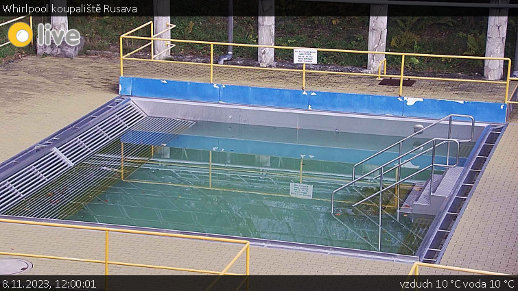 Koupaliště Rusava - Whirlpool koupaliště Rusava - 8.11.2023 v 12:00 Koupaliště Rusava - Whirlpool koupaliště Rusava - 8.11.2023 v 12:00