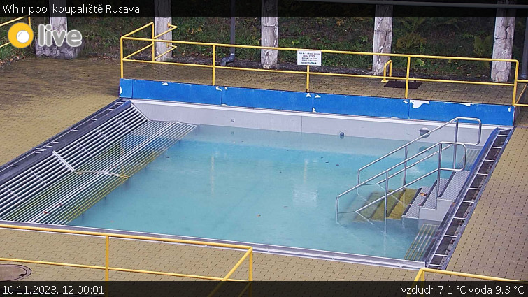 Koupaliště Rusava - Whirlpool koupaliště Rusava - 10.11.2023 v 12:00 Koupaliště Rusava - Whirlpool koupaliště Rusava - 10.11.2023 v 12:00