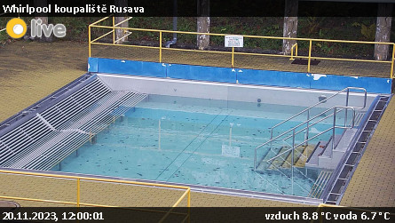Koupaliště Rusava - Whirlpool koupaliště Rusava - 20.11.2023 v 12:00