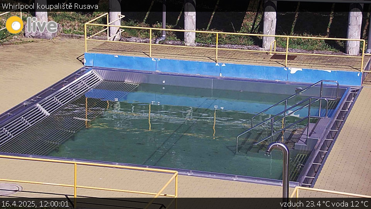 Koupaliště Rusava - Whirlpool koupaliště Rusava - 16.4.2025 v 12:00 Koupaliště Rusava - Whirlpool koupaliště Rusava - 16.4.2025 v 12:00