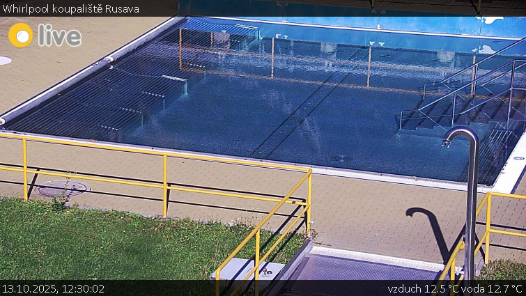 Koupaliště Rusava - Whirlpool koupaliště Rusava - 13.10.2025 v 12:30 Koupaliště Rusava - Whirlpool koupaliště Rusava - 13.10.2025 v 12:30