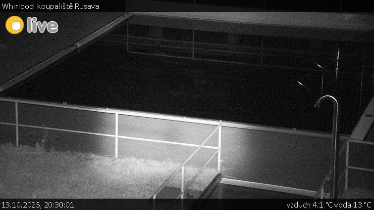 Koupaliště Rusava - Whirlpool koupaliště Rusava - 13.10.2025 v 20:30 Koupaliště Rusava - Whirlpool koupaliště Rusava - 13.10.2025 v 20:30