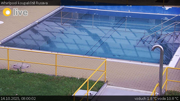 Koupaliště Rusava - Whirlpool koupaliště Rusava - 14.10.2025 v 08:00 Koupaliště Rusava - Whirlpool koupaliště Rusava - 14.10.2025 v 08:00