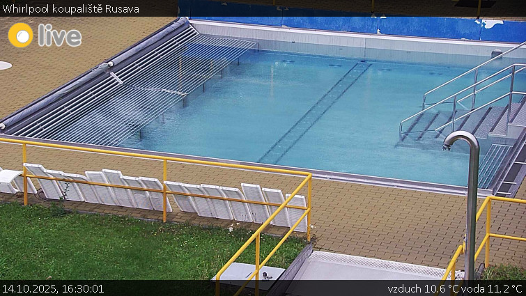 Koupaliště Rusava - Whirlpool koupaliště Rusava - 14.10.2025 v 16:30 Koupaliště Rusava - Whirlpool koupaliště Rusava - 14.10.2025 v 16:30