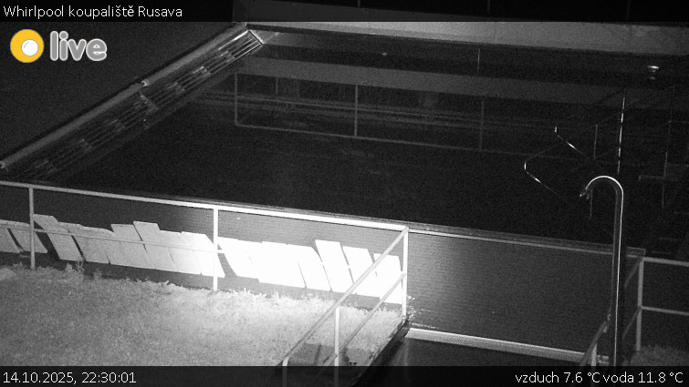 Koupaliště Rusava - Whirlpool koupaliště Rusava - 14.10.2025 v 22:30 Koupaliště Rusava - Whirlpool koupaliště Rusava - 14.10.2025 v 22:30