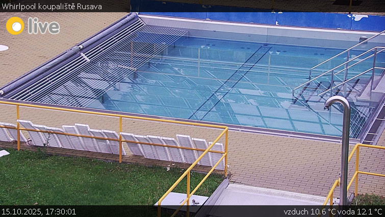 Koupaliště Rusava - Whirlpool koupaliště Rusava - 15.10.2025 v 17:30 Koupaliště Rusava - Whirlpool koupaliště Rusava - 15.10.2025 v 17:30