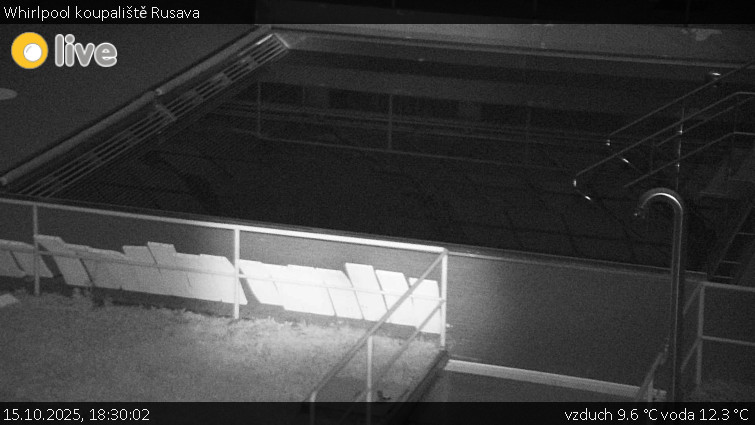 Koupaliště Rusava - Whirlpool koupaliště Rusava - 15.10.2025 v 18:30 Koupaliště Rusava - Whirlpool koupaliště Rusava - 15.10.2025 v 18:30