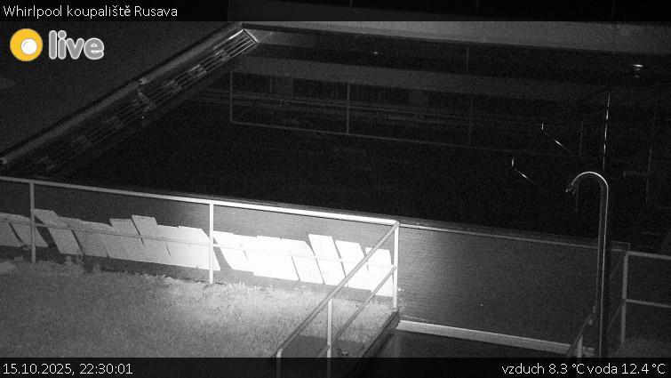 Koupaliště Rusava - Whirlpool koupaliště Rusava - 15.10.2025 v 22:30 Koupaliště Rusava - Whirlpool koupaliště Rusava - 15.10.2025 v 22:30