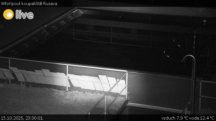 Koupaliště Rusava - Whirlpool koupaliště Rusava - 15.10.2025 v 23:30 Koupaliště Rusava - Whirlpool koupaliště Rusava - 15.10.2025 v 23:30
