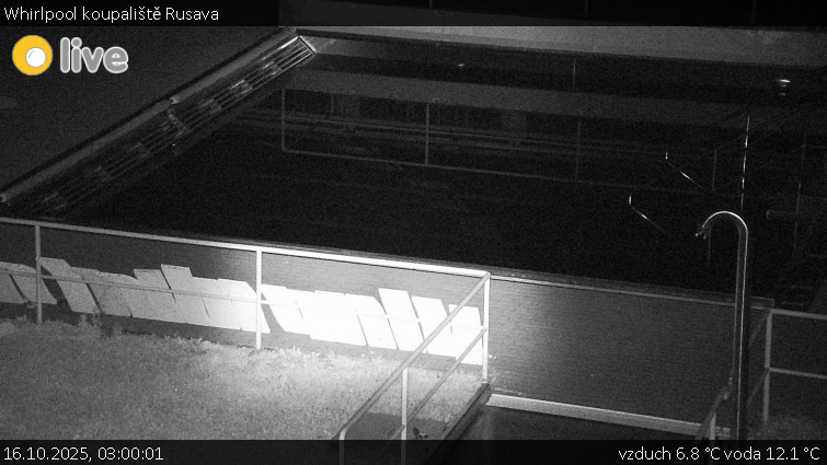 Koupaliště Rusava - Whirlpool koupaliště Rusava - 16.10.2025 v 03:00 Koupaliště Rusava - Whirlpool koupaliště Rusava - 16.10.2025 v 03:00