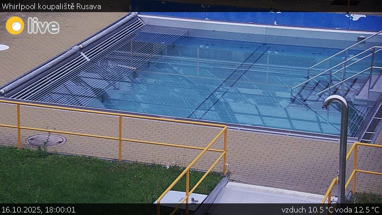 Koupaliště Rusava - Whirlpool koupaliště Rusava - 16.10.2025 v 18:00 Koupaliště Rusava - Whirlpool koupaliště Rusava - 16.10.2025 v 18:00