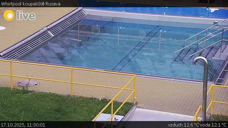Koupaliště Rusava - Whirlpool koupaliště Rusava - 17.10.2025 v 11:30 Koupaliště Rusava - Whirlpool koupaliště Rusava - 17.10.2025 v 11:30