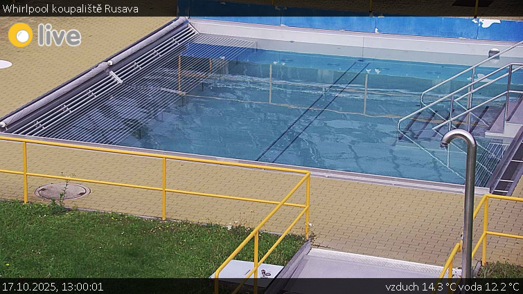 Koupaliště Rusava - Whirlpool koupaliště Rusava - 17.10.2025 v 13:00 Koupaliště Rusava - Whirlpool koupaliště Rusava - 17.10.2025 v 13:00
