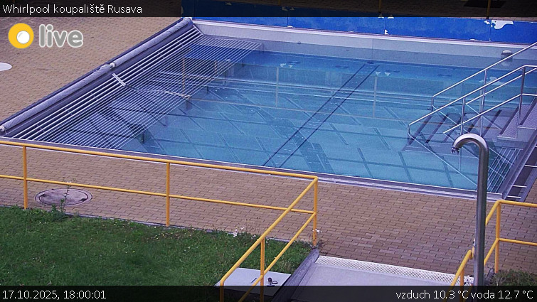 Koupaliště Rusava - Whirlpool koupaliště Rusava - 17.10.2025 v 18:00 Koupaliště Rusava - Whirlpool koupaliště Rusava - 17.10.2025 v 18:00