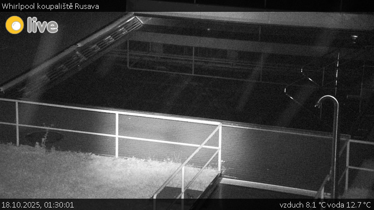 Koupaliště Rusava - Whirlpool koupaliště Rusava - 18.10.2025 v 01:30 Koupaliště Rusava - Whirlpool koupaliště Rusava - 18.10.2025 v 01:30