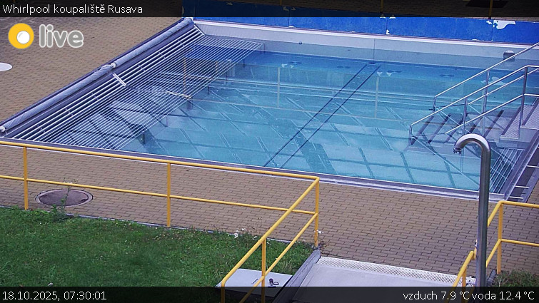 Koupaliště Rusava - Whirlpool koupaliště Rusava - 18.10.2025 v 07:30 Koupaliště Rusava - Whirlpool koupaliště Rusava - 18.10.2025 v 07:30