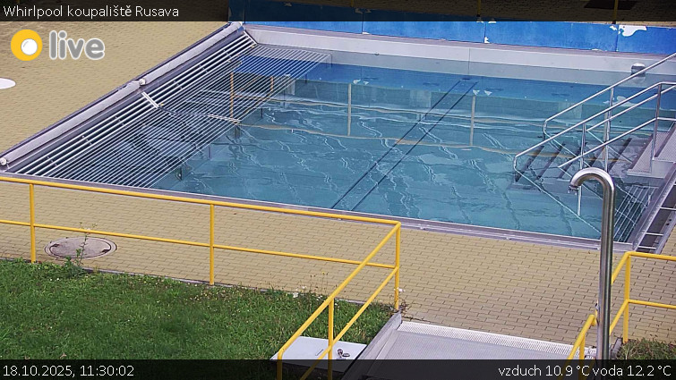 Koupaliště Rusava - Whirlpool koupaliště Rusava - 18.10.2025 v 11:30 Koupaliště Rusava - Whirlpool koupaliště Rusava - 18.10.2025 v 11:30