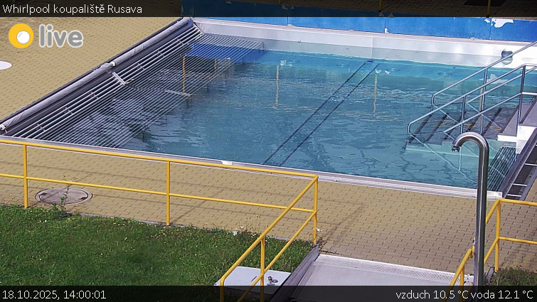 Koupaliště Rusava - Whirlpool koupaliště Rusava - 18.10.2025 v 14:00 Koupaliště Rusava - Whirlpool koupaliště Rusava - 18.10.2025 v 14:00