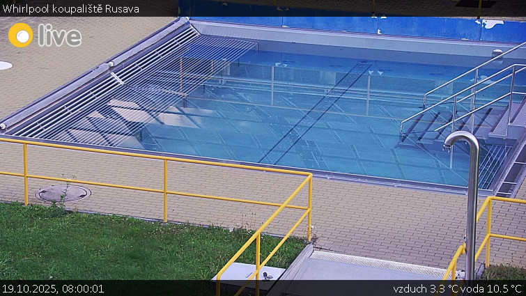 Koupaliště Rusava - Whirlpool koupaliště Rusava - 19.10.2025 v 08:00 Koupaliště Rusava - Whirlpool koupaliště Rusava - 19.10.2025 v 08:00