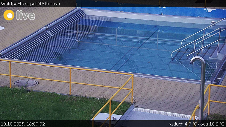 Koupaliště Rusava - Whirlpool koupaliště Rusava - 19.10.2025 v 18:00 Koupaliště Rusava - Whirlpool koupaliště Rusava - 19.10.2025 v 18:00