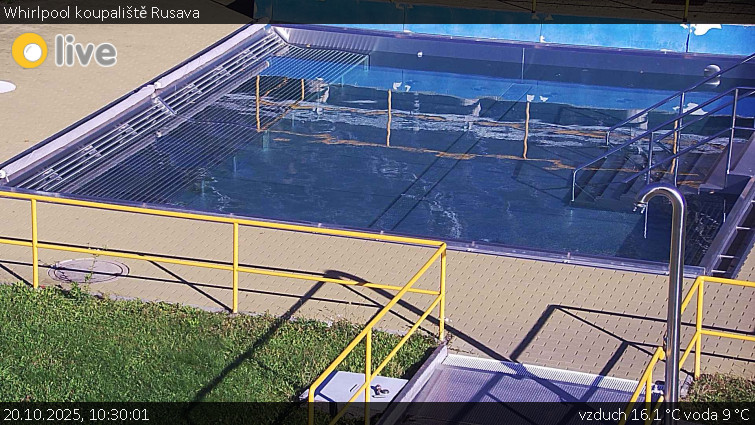 Koupaliště Rusava - Whirlpool koupaliště Rusava - 20.10.2025 v 10:30 Koupaliště Rusava - Whirlpool koupaliště Rusava - 20.10.2025 v 10:30