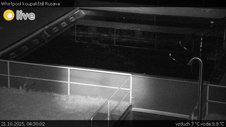 Koupaliště Rusava - Whirlpool koupaliště Rusava - 21.10.2025 v 04:30 Koupaliště Rusava - Whirlpool koupaliště Rusava - 21.10.2025 v 04:30