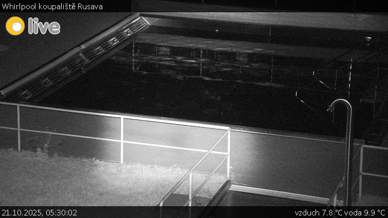Koupaliště Rusava - Whirlpool koupaliště Rusava - 21.10.2025 v 05:30 Koupaliště Rusava - Whirlpool koupaliště Rusava - 21.10.2025 v 05:30