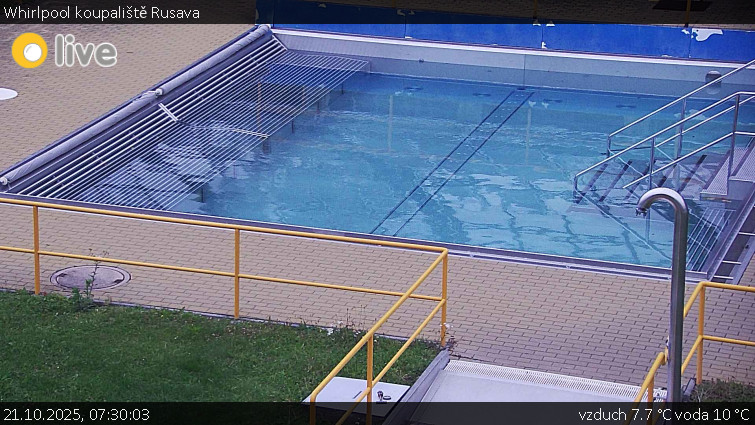 Koupaliště Rusava - Whirlpool koupaliště Rusava - 21.10.2025 v 07:30 Koupaliště Rusava - Whirlpool koupaliště Rusava - 21.10.2025 v 07:30