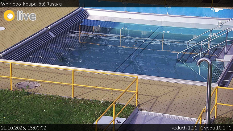 Koupaliště Rusava - Whirlpool koupaliště Rusava - 21.10.2025 v 15:00 Koupaliště Rusava - Whirlpool koupaliště Rusava - 21.10.2025 v 15:00