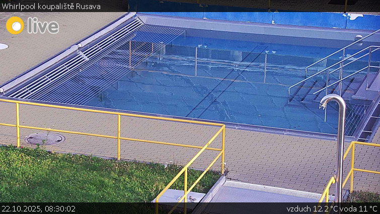 Koupaliště Rusava - Whirlpool koupaliště Rusava - 22.10.2025 v 08:30 Koupaliště Rusava - Whirlpool koupaliště Rusava - 22.10.2025 v 08:30