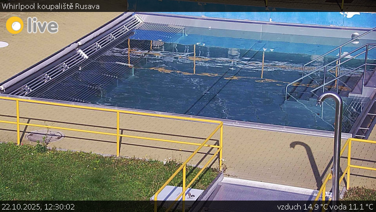 Koupaliště Rusava - Whirlpool koupaliště Rusava - 22.10.2025 v 12:30 Koupaliště Rusava - Whirlpool koupaliště Rusava - 22.10.2025 v 12:30