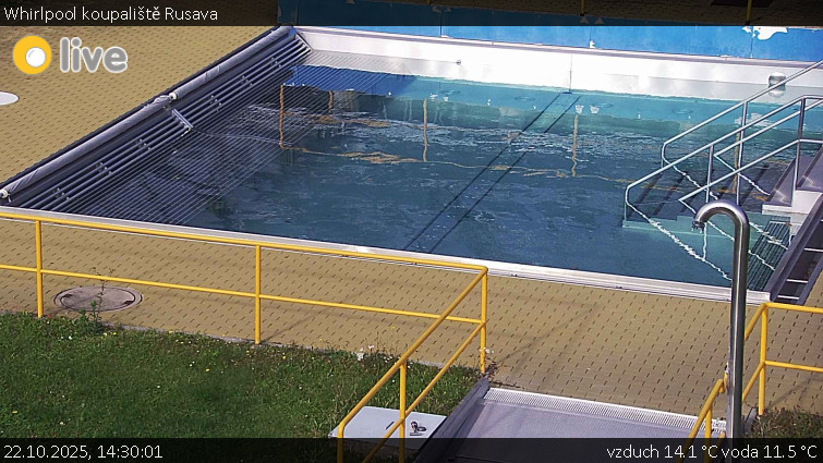 Koupaliště Rusava - Whirlpool koupaliště Rusava - 22.10.2025 v 14:30 Koupaliště Rusava - Whirlpool koupaliště Rusava - 22.10.2025 v 14:30