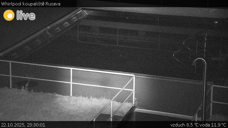 Koupaliště Rusava - Whirlpool koupaliště Rusava - 22.10.2025 v 23:30 Koupaliště Rusava - Whirlpool koupaliště Rusava - 22.10.2025 v 23:30
