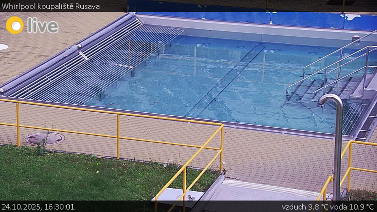 Koupaliště Rusava - Whirlpool koupaliště Rusava - 24.10.2025 v 16:30 Koupaliště Rusava - Whirlpool koupaliště Rusava - 24.10.2025 v 16:30