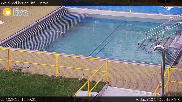 Koupaliště Rusava - Whirlpool koupaliště Rusava - 26.10.2025 v 15:00 Koupaliště Rusava - Whirlpool koupaliště Rusava - 26.10.2025 v 15:00