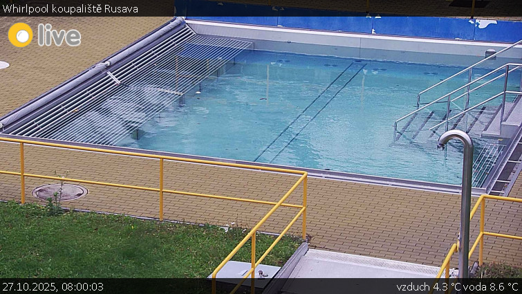 Koupaliště Rusava - Whirlpool koupaliště Rusava - 27.10.2025 v 08:00 Koupaliště Rusava - Whirlpool koupaliště Rusava - 27.10.2025 v 08:00