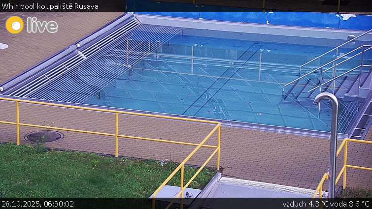 Koupaliště Rusava - Whirlpool koupaliště Rusava - 28.10.2025 v 06:30 Koupaliště Rusava - Whirlpool koupaliště Rusava - 28.10.2025 v 06:30