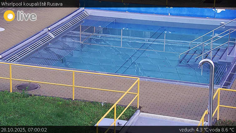 Koupaliště Rusava - Whirlpool koupaliště Rusava - 28.10.2025 v 07:00 Koupaliště Rusava - Whirlpool koupaliště Rusava - 28.10.2025 v 07:00