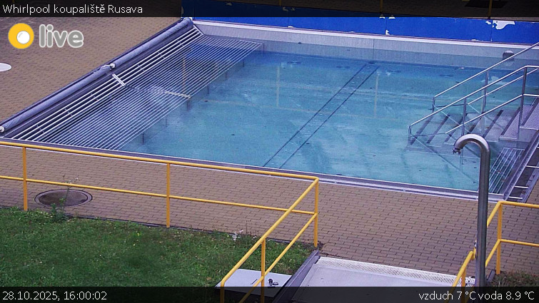 Koupaliště Rusava - Whirlpool koupaliště Rusava - 28.10.2025 v 16:00 Koupaliště Rusava - Whirlpool koupaliště Rusava - 28.10.2025 v 16:00
