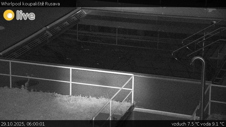 Koupaliště Rusava - Whirlpool koupaliště Rusava - 29.10.2025 v 06:00 Koupaliště Rusava - Whirlpool koupaliště Rusava - 29.10.2025 v 06:00