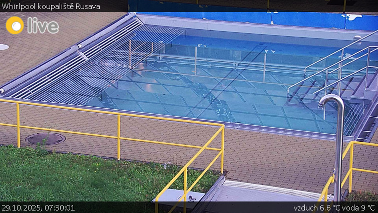 Koupaliště Rusava - Whirlpool koupaliště Rusava - 29.10.2025 v 07:30 Koupaliště Rusava - Whirlpool koupaliště Rusava - 29.10.2025 v 07:30