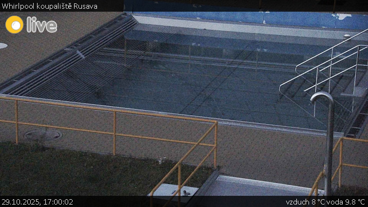 Koupaliště Rusava - Whirlpool koupaliště Rusava - 29.10.2025 v 17:00 Koupaliště Rusava - Whirlpool koupaliště Rusava - 29.10.2025 v 17:00