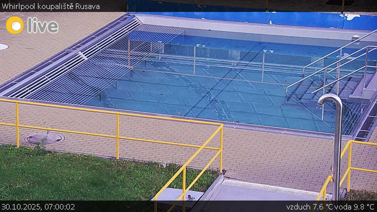 Koupaliště Rusava - Whirlpool koupaliště Rusava - 30.10.2025 v 07:00 Koupaliště Rusava - Whirlpool koupaliště Rusava - 30.10.2025 v 07:00