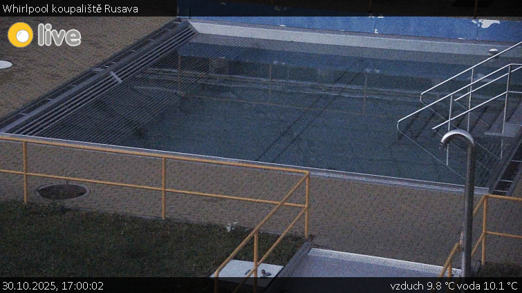 Koupaliště Rusava - Whirlpool koupaliště Rusava - 30.10.2025 v 17:00 Koupaliště Rusava - Whirlpool koupaliště Rusava - 30.10.2025 v 17:00