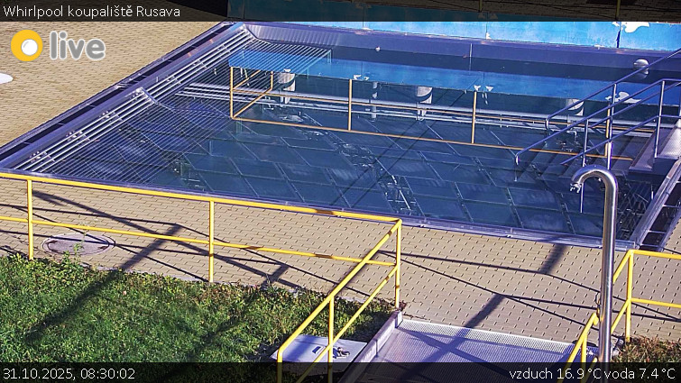 Koupaliště Rusava - Whirlpool koupaliště Rusava - 31.10.2025 v 08:30 Koupaliště Rusava - Whirlpool koupaliště Rusava - 31.10.2025 v 08:30