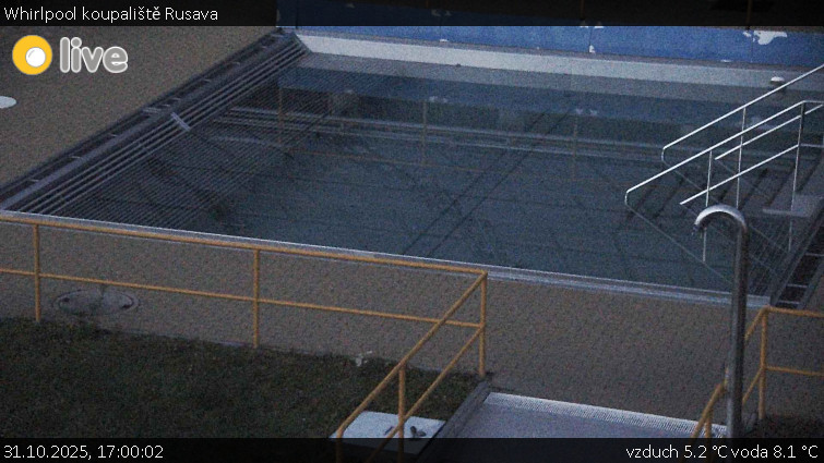 Koupaliště Rusava - Whirlpool koupaliště Rusava - 31.10.2025 v 17:00 Koupaliště Rusava - Whirlpool koupaliště Rusava - 31.10.2025 v 17:00