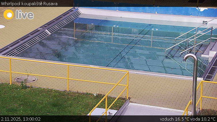Koupaliště Rusava - Whirlpool koupaliště Rusava - 2.11.2025 v 13:00 Koupaliště Rusava - Whirlpool koupaliště Rusava - 2.11.2025 v 13:00